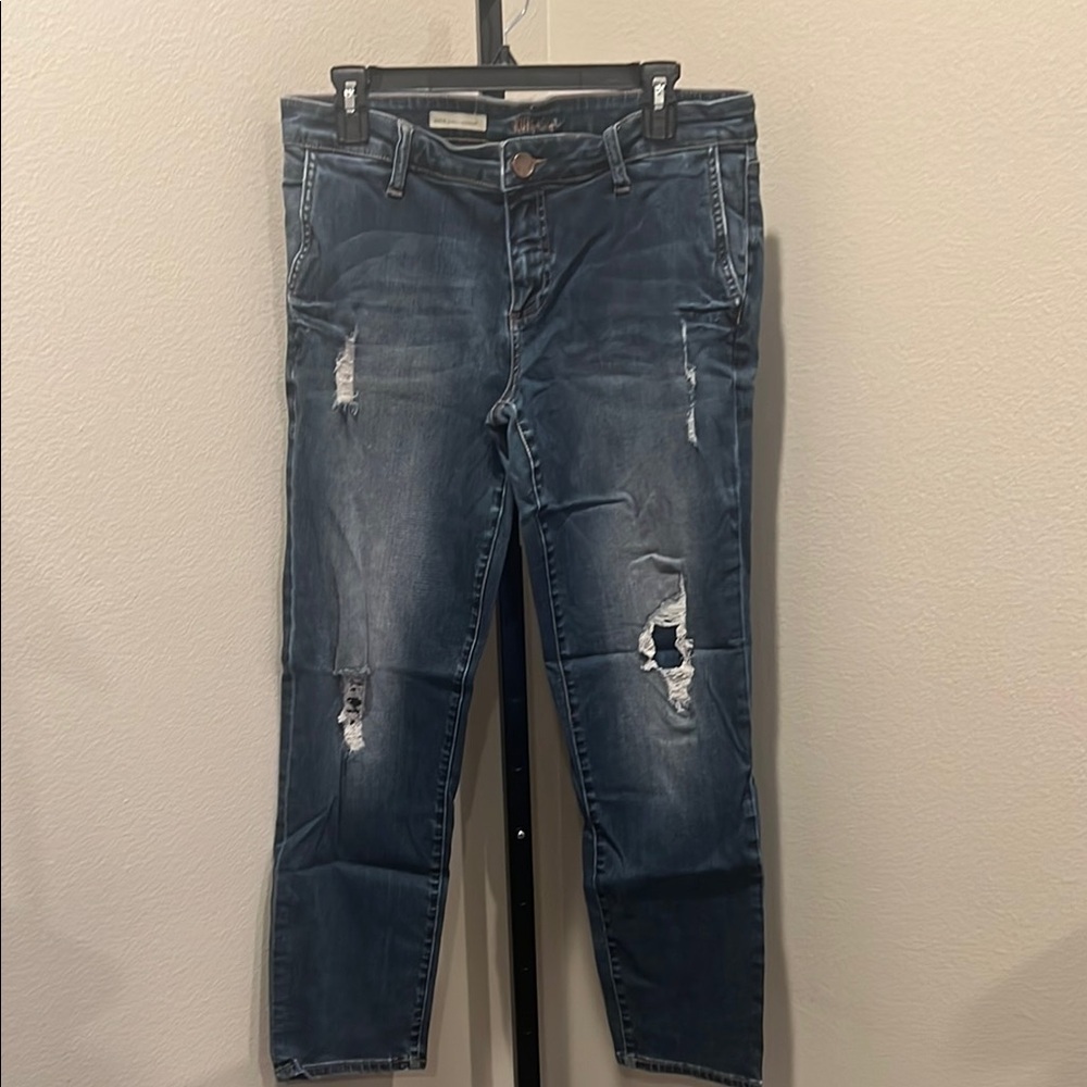 Kut from the Kloth Blu Adele slouchy boyfriend jeans